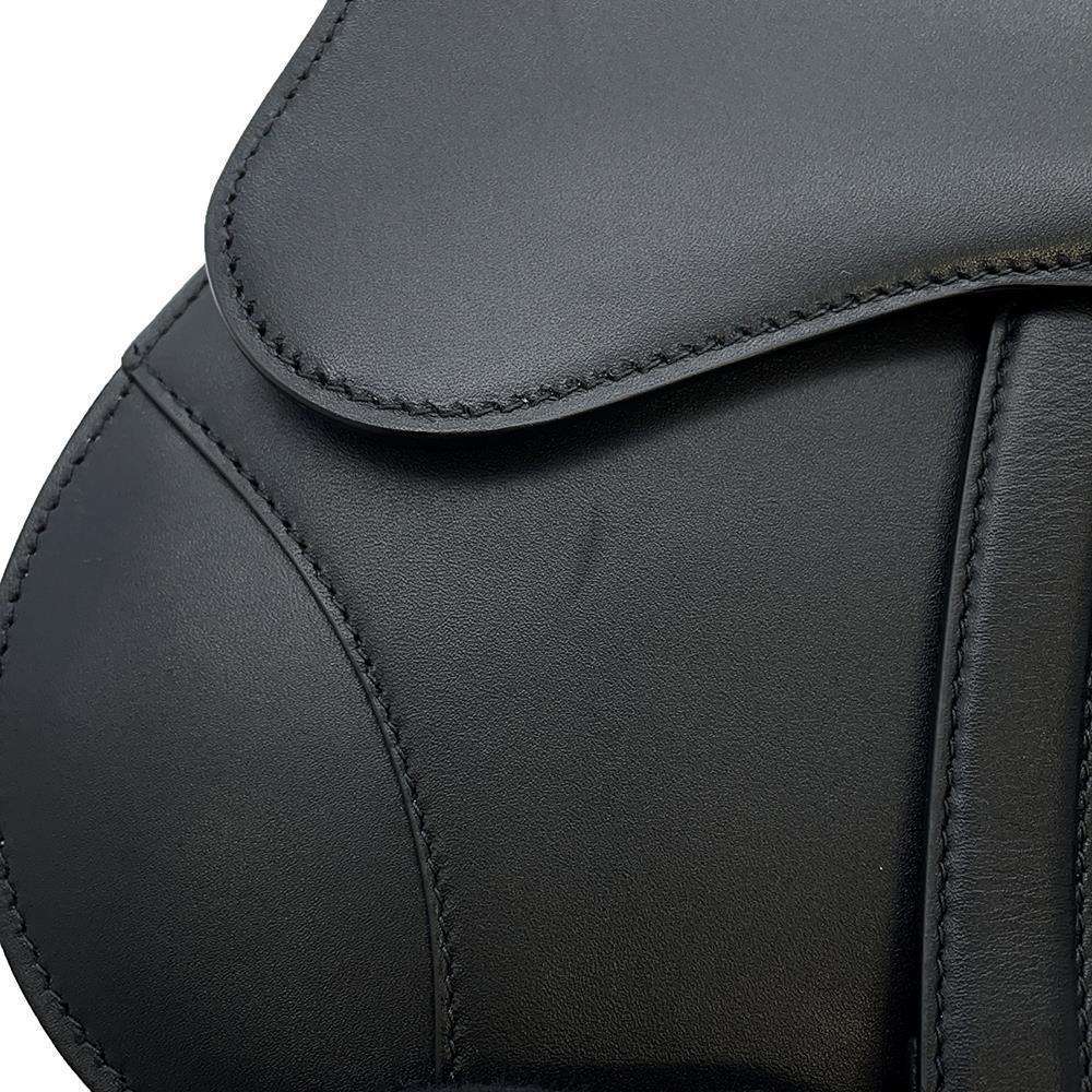 Dior Saddle bag Black Leather